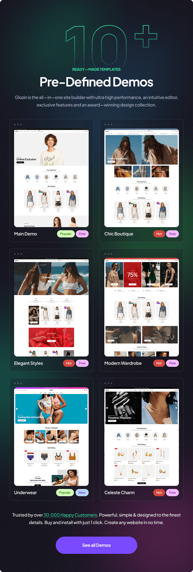 Glozin - Multipurpose Store NextJS Template