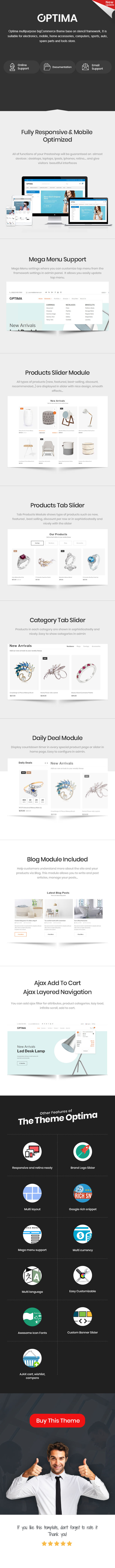 Optima - Premium Responsive Bigcommerce Template