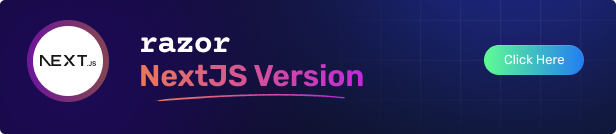 Razor - Electronics Store Nextjs Template