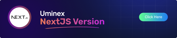 Uminex- Digital Store React & NextJS Template