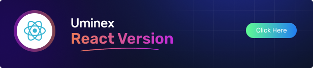 Uminex- Digital Store React & NextJS Template